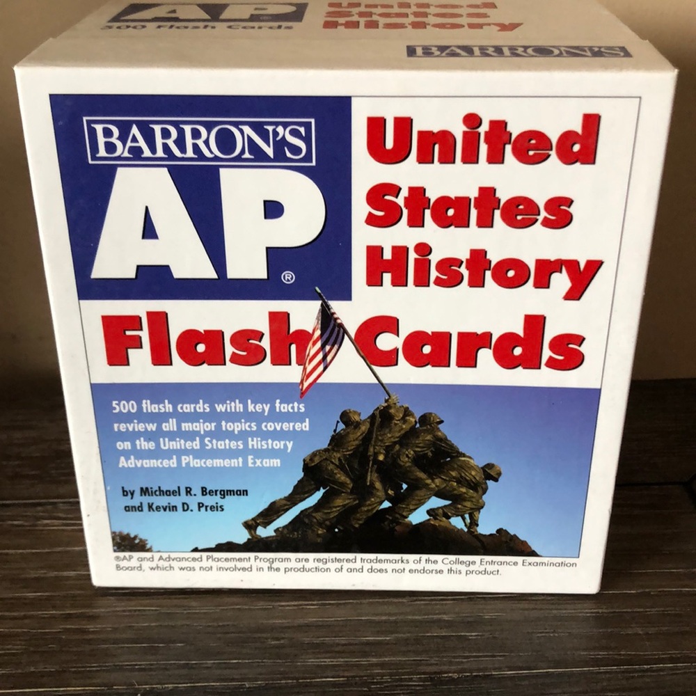 Barron’s AP United States History 500 flash cards